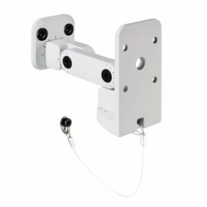 LD  SATWMB10W - Soporte de pared para altavoces de color blanco