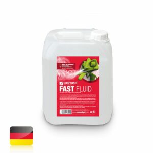 CAMEO  FASTFLUID5L - Líquido de niebla de muy alta densidad y efecto muy corto - 5 litros.