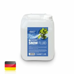 CAMEO  SNOWFLUID5L - Líquido especial para creación de espuma en máquinas de nieve - 5 litros.