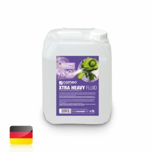 CAMEO  XTRAHEAVYFLUID5L - Líquido de niebla de densidad muy alta y efecto de extremadamente larga duración - 5 litros