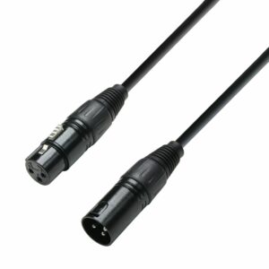 A.H. Cables,  K3DMF0050 - Cable DMX de XLR macho a XLR hembra de 0,5 metros