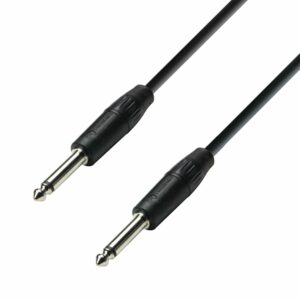 A. H. Cables,  K3S215PP1000 - Cable de Altavoz 2 x 1,5 mm², de Jack 6,3 mm mono a Jack 6,3 mm mono de 10 metros