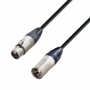 A.H. Cables,   K5MMF0150 - Cable de Micro Neutrik de XLR hembra a XLR macho de 1,5 metros.