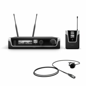 LD U506 BPL  - Sistema de micrófono inalámbrico UHF True Diversity con Petaca y Micrófono Lavalier de la serie U500