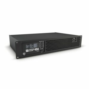 LD DSP45K - Amplificador, Etapa de potencia de 4 canales con DSP Clase H, potencia de 4 X 1200 W. por canal y 2 x 2400 W. en modo de puente