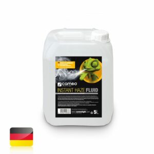 Cameo  INSTANTHAZEFLUID5L - Líquido de neblina especial sin aceite 5 l para máquinas INSTANT de Cameo