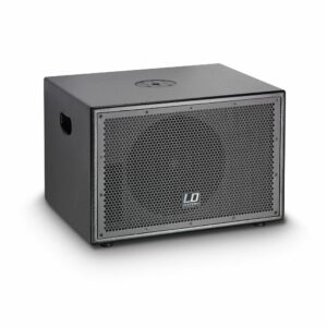 LD  SUB10A -  Subwoofer activo de instalación de 10", Bass reflex, Potencia (RMS) 360 (3 × 120) W.