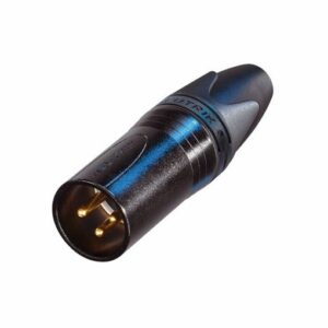 Neutrik  NC3MXXB  - Conector XLR macho de 3 pines negro