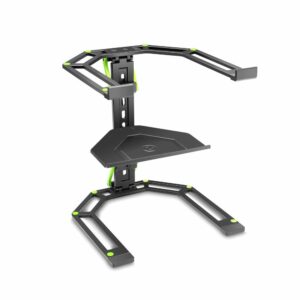 Gravity  LTS01B - Soporte para portátil ajustable para laptop y controlador, adecuado para todos los formatos de 12” a 17”