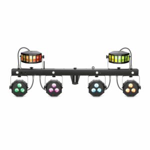 Cameo  MULTIFXBAREZ - Barra multi efectos 3 en 1, Sistema de iluminación con 3 efectos de luces para bandas y DJ itinerantes