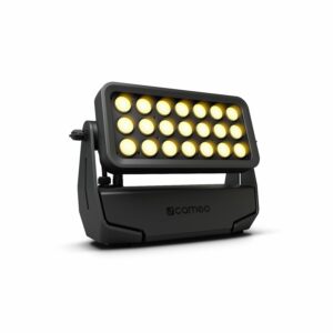 Cameo  ZENITB200 - Proyector de Luz LED, baño de color IP65 con wireless y bateria de iones de litio LG, con veintiún LED Cree RGBW de 15 W.