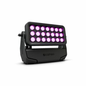 Cameo ZENITW300 - Proyector de luz, LED Wash Light para exteriores, wireless, Equipado con un total de veintiún LEDs Cree de 15 W RGBW