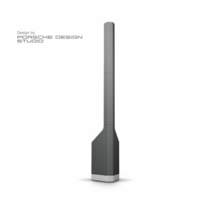 LD MAUIP900G - Sistema PA de columna activo diseñado por Porsche Design Studio de Platinum Grey