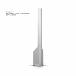 LD MAUIP900W - Sistema PA de columna activo diseñado por Porsche Design Studio de Cocoon White