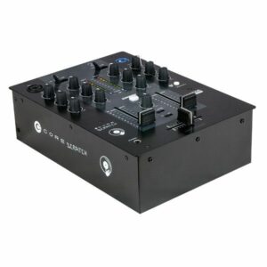 DAP CORE SCRATCH - Mesa de mezclas analógica DJ , Cuenta con 4 entradas de línea, una entrada de micrófono y un módulo de reproducción Bluetooth.