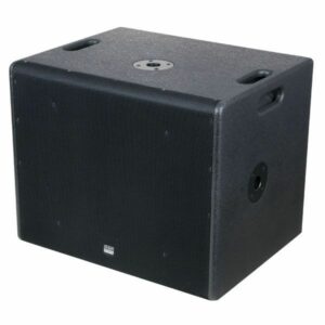 DAP DRX-18BA, Subwoofer compacto de 18" activo 700 W. de pico, 350 W. RMS. Clase D, 4 Ohmios, inversión de fase.