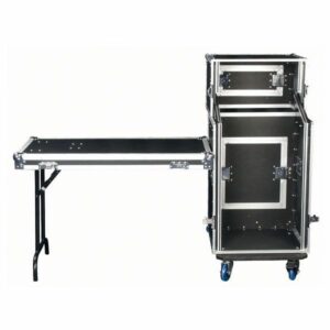 Showgear MOBILE DJ CASE 'COMPACT' - Flight Case, Rack de transporte para DJ, móvil “Compact”