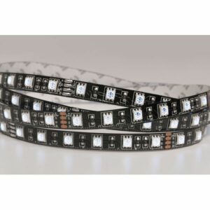 ARTECTA HAVANA RIBBON RGB 60-24V IP20 - Tiras de luces LED flexibles , 5 metros, Número total de ledes: 300 ledes RGB (5050 SMD), Fondo de la tira: negro, Dimensiones: 5000 x 10 x 2 mm