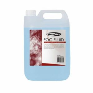 SHOWGEAR FOG FLUID FAST DISSIPATING -  5 litros - Liquido de humo disipación rápida, simulación chorro de CO2