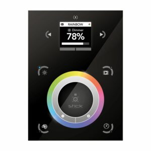 Cameo Control Pad - Controlador de pared DMX multizona, color negro, Stick Edition black