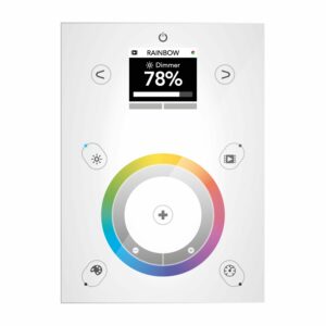 Cameo Control Pad - Controlador DMX de pared multizona, color blanco, Stick Edition white