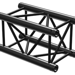 BEAMZ  P30 L050 - TRUSS CUADRADO RECTO DE 0,5 Metros color negro, Fabricado en Europa.  Certificado TÜV