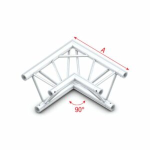 MILOS - TRUSS TRIANGULAR DECORATIVO - CORNER 90° Deco-22 Triangle truss Triángulo decorativo