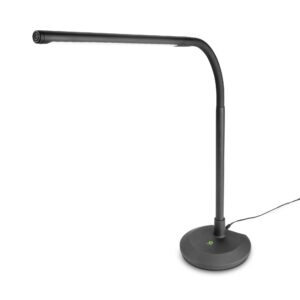 Gravity LED PL 2B - Lámpara LED para mesas y pianos con atenuación y puerto de carga USB