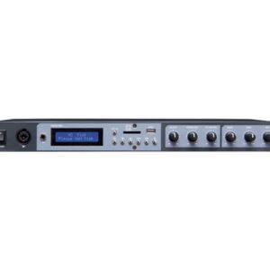 MARK MMP 5 - Reproductor multimedia, USB/SD. Entradas MIC, AUX y LINE. Control de tonos. 1 Unidad de rack 19".