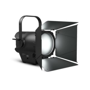 Cameo F4 D - Foco de teatro Fresnel  LED luz diurna, 5.600 K, 520W.  LED PWM Frecuencia Ajustable: 800, 1200, 2000, 3600, 12000, 25000 Hz, Flujo luminoso 34.000 lm