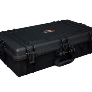 MARK MCS 1647 -   Maleta ABS negro. Espuma interior. IP 67. Interior 647x165x350 mm.