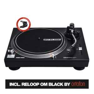 RELOOP RP-1000 MK2 - Giradiscos Plato para DJ.  con accionamiento por correas y motor de alta potencia.