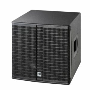 HK CAJA ACUST. ELEMENTS GALA SUB 1500 - Subwoofer activo de PA portátil. 15", Clase D,  Optimizado para su uso como sistema estéreo 2.1, equipado con un controlador digital de nuevo desarrollo, SPL máx, 129 dB.