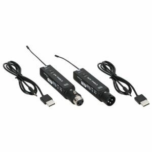 DAP COM-ART - Transmisor,Receptor de audio inalámbrico, PLL UHF. Consiste en un sistema de transmisor y receptor. El diseño inteligente y ligero le permite conectar el receptor directamente a cualquier etapa de potencia o altavoz activo.