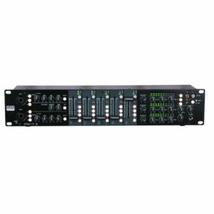 DAP IMIX-7.3 PREMIUM  - Mesa de mezclas analógica compacta de 2U de rack 19", para instalaciones con 7 canales y 3 zonas