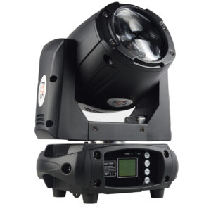 FOS IRIDIUM 75W BEAM - Cabeza móvil Led Beam 75W Beam. 14 colores. 17 gobos. Prisma de 8 caras con velocidad y sentido variables. Óptica Fresnel. Conector de alimentación Powercon de entrada y salida. Modo de trabajo DMS de 9/11 canales.