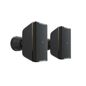 LD Systems DQOR 3 T B Altavoces pasivos de 2 vías y 3” para instalación en interior/exterior. 16 Ohm, 70/100 V, negro (Pareja)