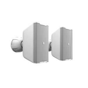 LD Systems DQOR 3 T W Altavoces pasivos de 2 vías y 3” para instalación en interior/exterior. 16 Ohm, 70/100 V, blanco (Pareja)