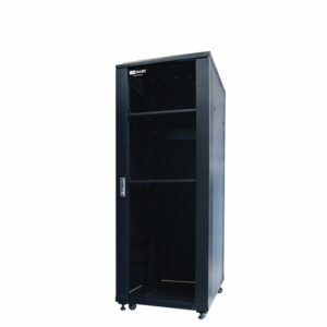 MARK RMI 42 PRO - Armario rack 19''de 42U para informática e instalación, estructura en acero laminado en frío, y puerta de cristal templado.