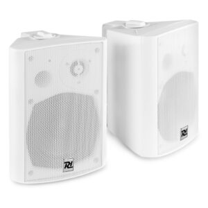 Power Dynamics -  DS65MW - CONJUNTO ALTAVOCES ACTIVO CON BT 6.5” 125W BLANCO