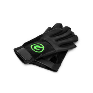 Gravity -  XW GLOVE M - Guantes de trabajo de cuero resistente, Resistente combinación de materiales: cuero de piel de cabra y punto elástico Gran comodidad de uso Abertura para los dedos pulgar e índice Compatibles con el uso de smartphones y tablets