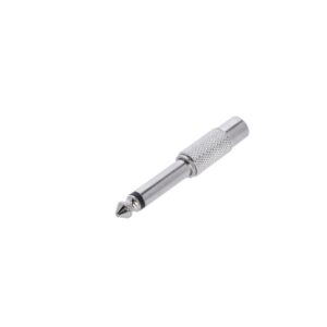 Adam Hall Connectors - 4 STAR A RF2 JM2 - Adaptador cinch hembra a jack mono de 6,3 mm macho