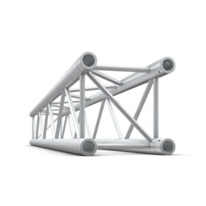 Milos Pro-30 Square G Truss - Straight QTU2000 - 2000 mm - silver, El truss Milos PRO-30 está hecho de tubo de aluminio de 50 mm con un grosor de 2 mm y tirantes de 16 mm.