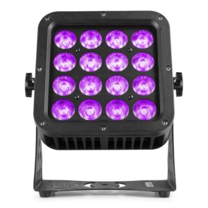 BeamZ Pro -  STARCOLOR128 BAÑO DE COLOR LED 16X 8W IP65 RGBW. Temperatura de color del LED blanco: 6200K.