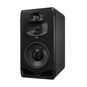 ADAM AUDIO - S5V - Diseñado para salas de control de estudio de tamaño mediano y grande, el monitor principal S5V ofrece toda la  potencia, precisión, claridad y resolución en toda la banda de frecuencias.Tweeter hecho a mano S-ART con guía  de ondas (difusor) HPS - Altavoz de medios de 4' híbrido cúpula / cono (Carbon) con MPS Waveguide - Woofer  de 12' (Hexacone) - Potencia total RMS: 1100 W