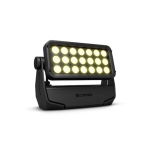 Cameo - ZENIT® W300i - Washer LED para exteriores, IP67,  para la instalación fija, Incluye 21 LED RGBW de 15 W con un flujo luminoso de 11 000 lm para generar mezclas de colores intensos y homogéneos