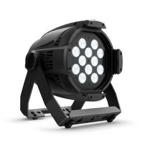 Cameo - STUDIO PAR TW G2 - Foco PAR LED con 12 luces LED Tunable White 3 en 1, de 10 W con un flujo luminoso de 4150 lm Luz blanca variable (2800 - 6800 K) + ámbar Gran fidelidad cromática: CRI>95