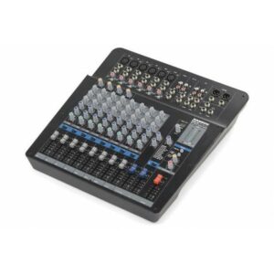 SAMSON - MIXPAD MXP144FX - Mesa de mezcla. 14 canales con efectos digitales,6 canales micro / línea, 4 canales mono y 4 canales estéreo. Entradas/salidas RCA adicionales. USB I/O para reproducir/grabar desde ordenador. EQ de 3 bandas por canal. 99 efectos digitales con control de nivel por canal.