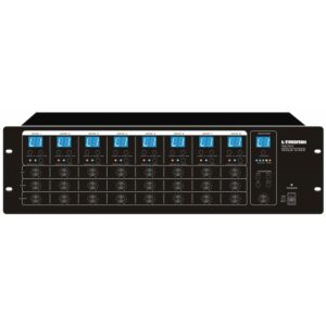 L-TRONIK - MX-880 - Matriz controladora de 8 entradas y 8 salidas. Posibilidad de convertirse en una matriz de 8 x 32, linkando hasta 5 matrices