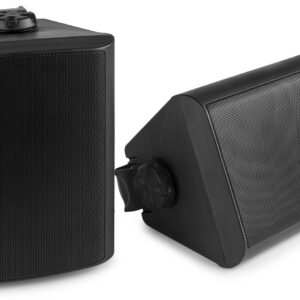 Power Dynamics - BG050 -  CONJUNTO ALTAVOCES INTERIOR/EXTERIOR 5,25" 120W NEGRO, Impedance 8 Ohm